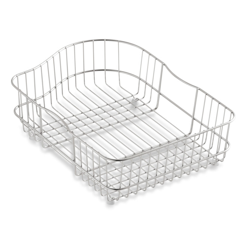 Panier à rincer en fil Hartland, Acier inoxydable
