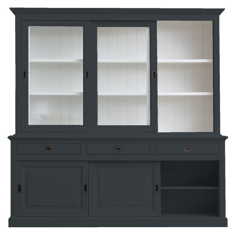 Anneros Display Cabinet, Anthracite Grey
