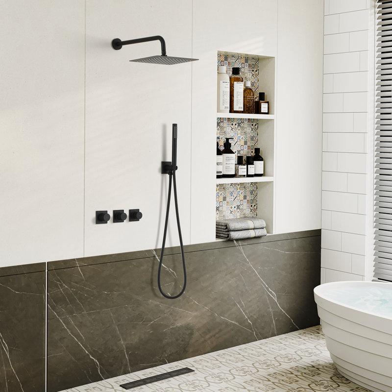 Watqen Bath All-In-One Kit with Rough in-Valve