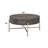 Light Brown & Champagne Finish Coffee Table