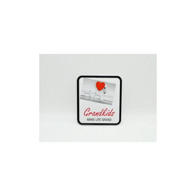 Langell White Metal Embossed Picture Frame