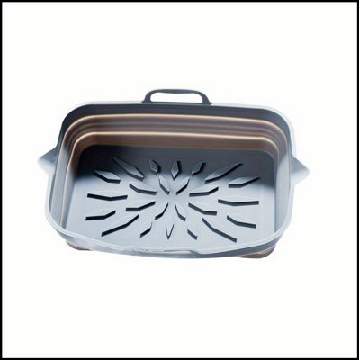 Doublures de friteuse à air en silicone réutilisables résistantes à la chaleur, pour un nettoyage et une cuisson faciles