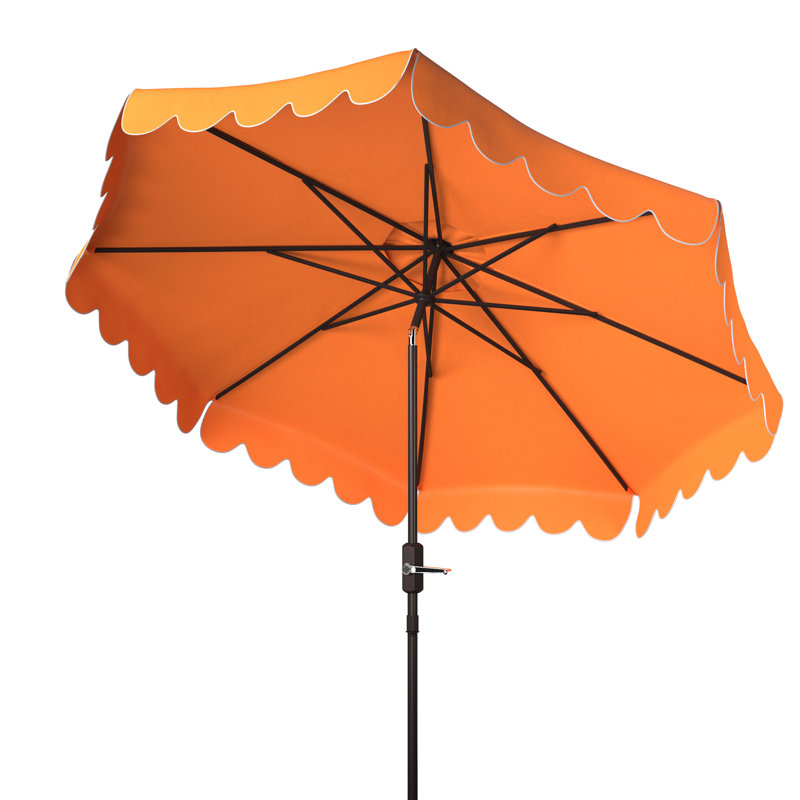 Parasol de marché 8,4 pi Pedrick, Orange