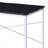 Erik Rectangular Writing Desk with Metal Frame-1278992093