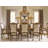 Sovereign Extendable Mahogany Solid Wood Dining Table