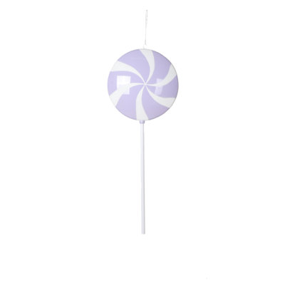 Ornement boule de bonbon