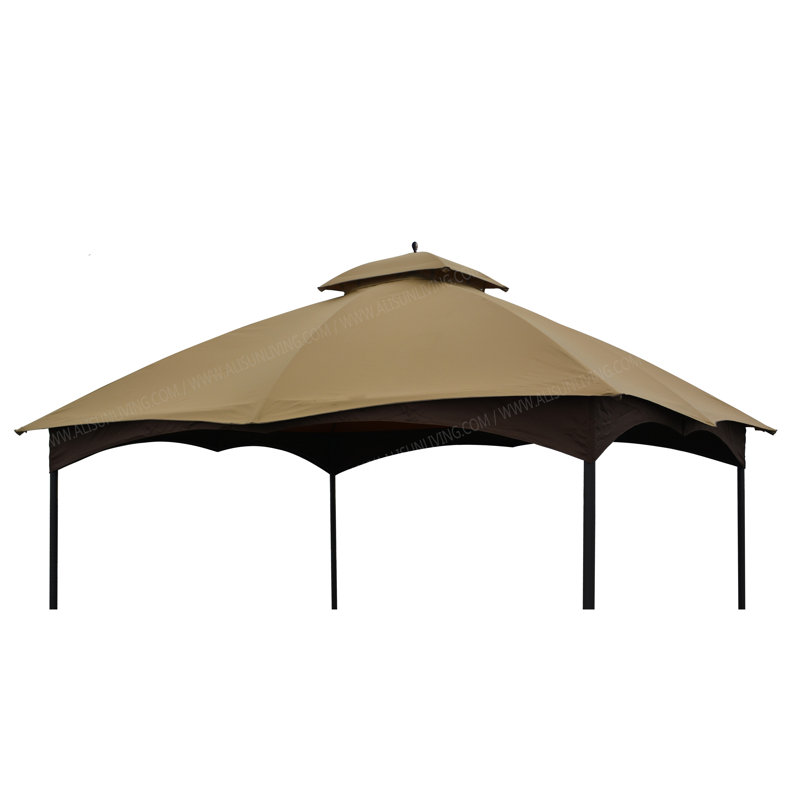 Auvent de remplacement pour abri de jardin, Brun