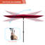 Parasol de 120 po Dorane-974435450