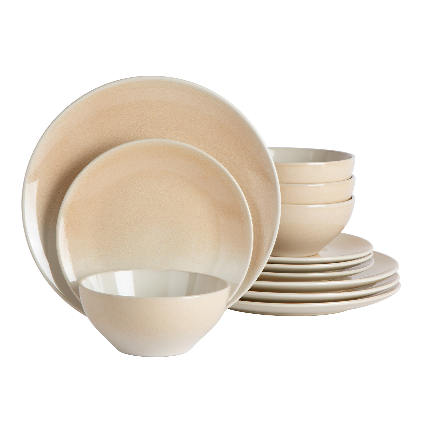 Birch Lane™ Ellwood 12 Piece Dinnerware Set, Dish Set for Reviews  Birch Lane