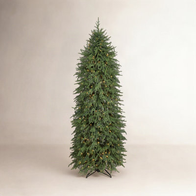 9'  LED EZ Plug Natural Touch Norfolk Tree