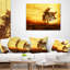 Silhouette d'un arbre africain - coussin à imprimé paysage-837721978-837721959