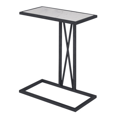 Medallion Marble Frame End Table by ellahome