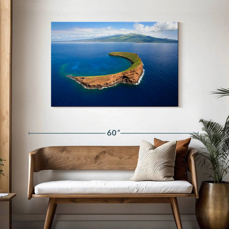Gillard Molokini Crater Island, H 30 po x l 45 po