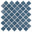 Carreau de mosaïque en porcelaine à motif mosaïque arabesque de 3 3/8 po x 12 3/8 po Hudson Tangier-632023041