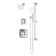 Oak HydroMersion Double Handle Shower with Hand Spray