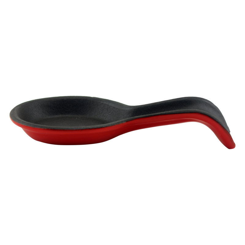 BergHOFF Neo Enamel Cast Iron 7.5" Spoon Rest, Red