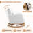Upholstered Teddy Rocking Chair And Ottoman Ensemble-201133899