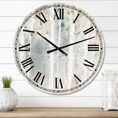 Horloge murale, décor de ferme de paysage forestier - Burkhart, promenade en forêt dans la forêt VI
