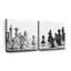 Reproduction d'art sur toile A Game Of Chess-92789542