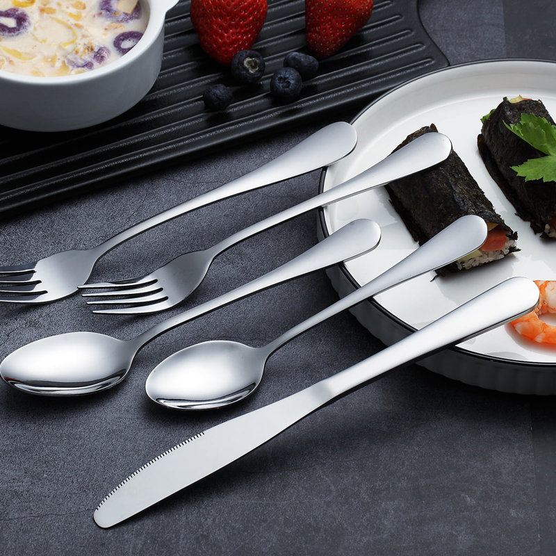 Ensemble de couverts Ebil Designs Leiliany en acier inoxydable - Service pour 8
