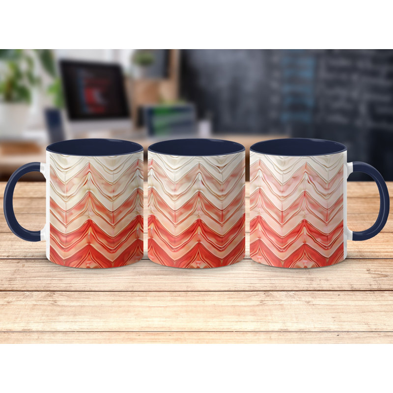 Chevron 11oz Accent Coffee Mug