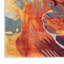 Tapis orange moderne fait à la main Versailles-241657317