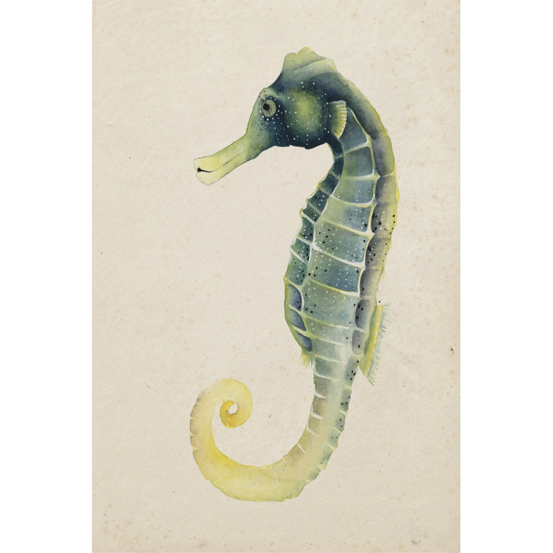 Sea Dweller V - Wrapped Canvas Painting, 46cm H x 30cm W x 3.8cm D
