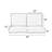 Outdoor 5'' Loveseat Seat / Back Cushion-749633538-749633539