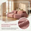 Luxury 82" 2-Seater Camel Corduroy Sofa – Modular, Plush & Non-Slip Design for Living Room-149806265