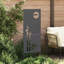 Vidaxl Garden Privacy Screen White 50 X 140 Cm Cold-Rolled Steel-121122324
