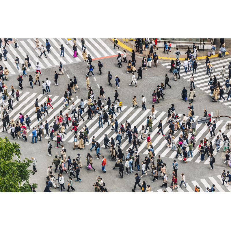 Shibuya Crossing, Tokyo, Japon par Johnnygreig, H 8 po x l 12 po