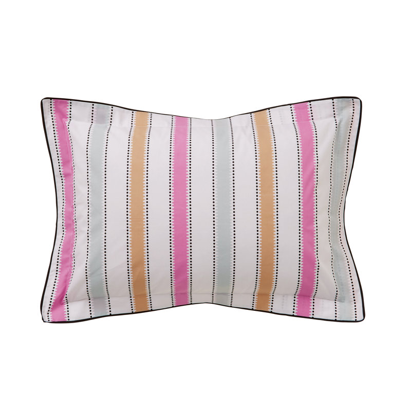 Wobble Stripe Cotton Cover Set, Double Duvet Cover  + 2 Pillowcases
