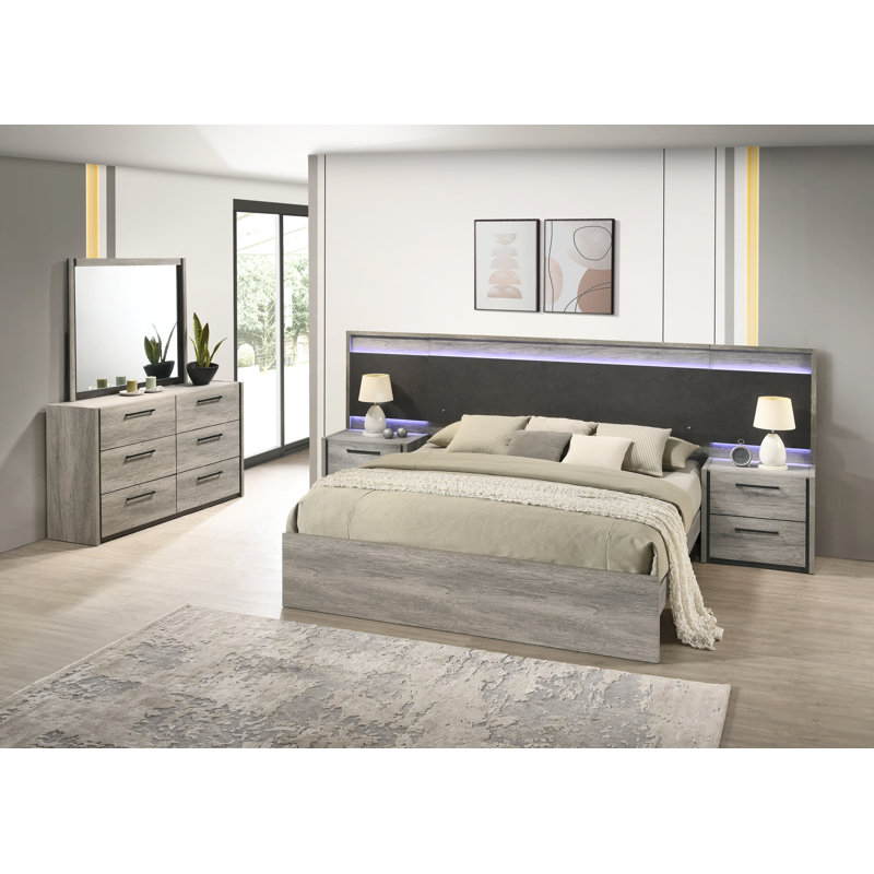 Khadidra Piece Bedroom Set, King