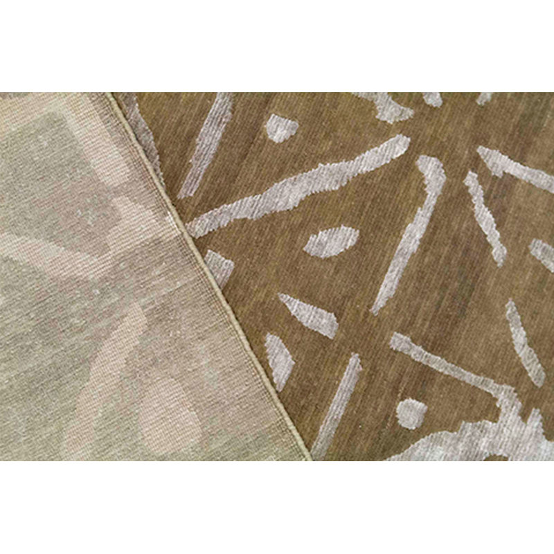 Rayon Geometric Area Rug