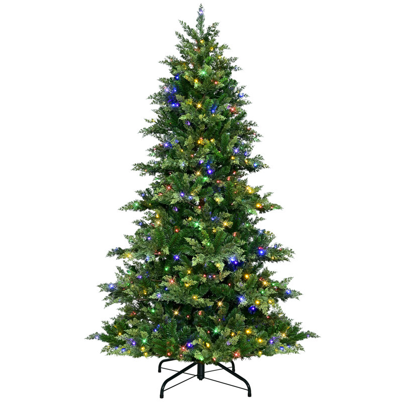 Arbre de Noël épinette 7,5 pi pré-éclairé