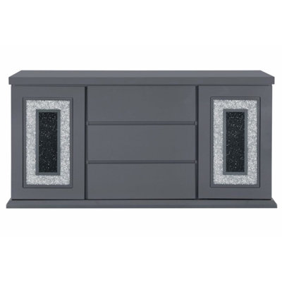 Buffet ARIYA GRIS FONCÉ