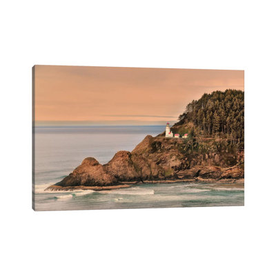 Heceta Head Lighthouse 1 Piece Wrapped Canvas Wall Art