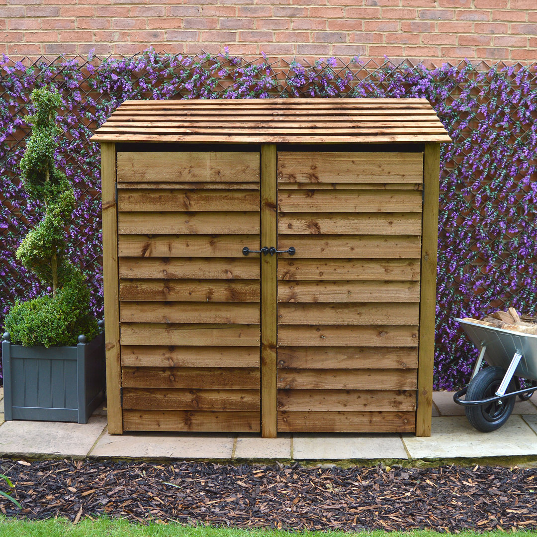 6 Ft. W x 3 Ft. D Wood Log Store