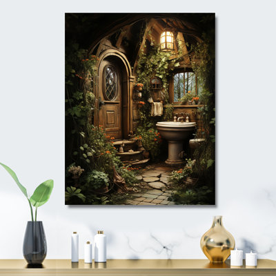" Bathroom Rustic Woodland Retreat I "