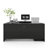 U-Shaped Executive Desk With File Cabinet-1730074275