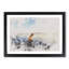 King Charles Spaniel upon the Beach - Picture Frame Painting Print-56735640-56735643