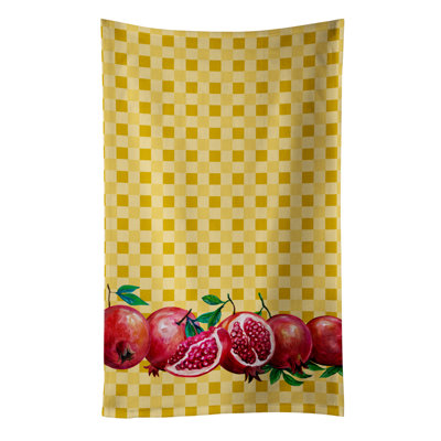 Chiffons pomegranates on basketweave