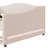 Teddy Fleece Full Size Upholstered Daybed With Light And Trundle, Beige-53165417-53165419