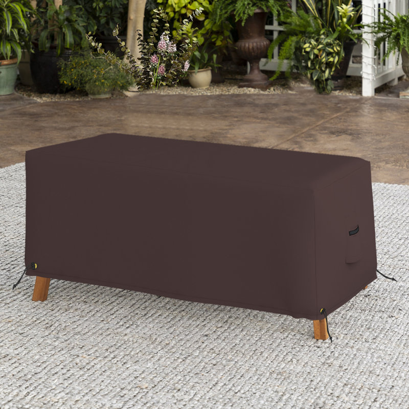 Outdoor Cover, 43.2cm H x 81.3cm W x 58.4cm D, Coffee