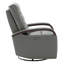 Fauteuil inclinable électrique pivotant en cuir véritable Elvina-1594065975