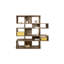 Bristol 160 cm H x 156 cm W Geometric Bookcase