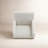 19'' H Linen Upholstered Armchair