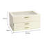 Maritzabel Leather Jewellery Box + Drawers