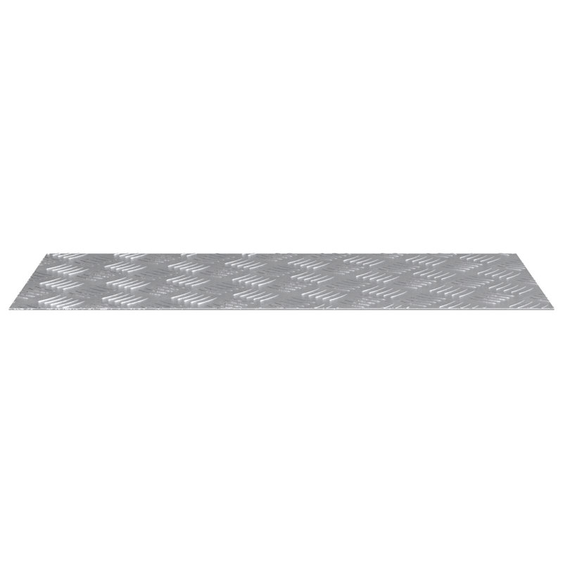 Silver Aluminium Aluminium Stair Tread