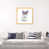 Toile avec cadre en bois beige n'est pas disponible